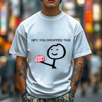 Unisex Spoof Print Casual Print Classic T-shirt