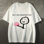 Unisex Spoof Print Casual Print Classic T-shirt