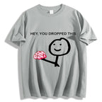 Unisex Spoof Print Casual Print Classic T-shirt