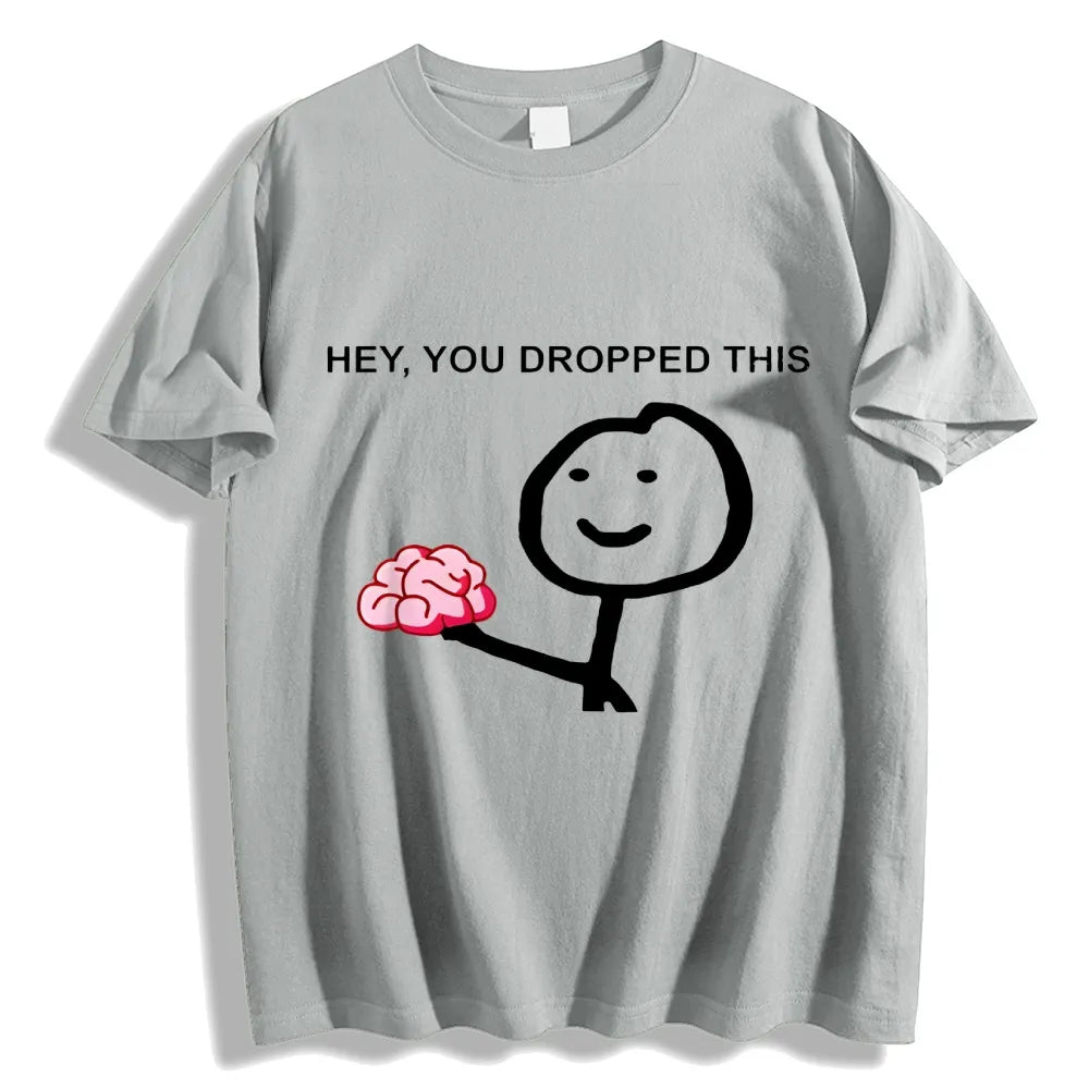 Unisex Spoof Print Casual Print Classic T-shirt