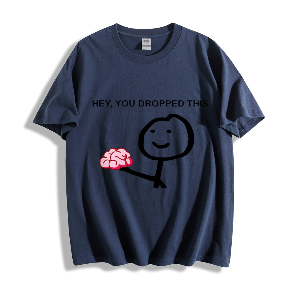 Unisex Spoof Print Casual Print Classic T-shirt