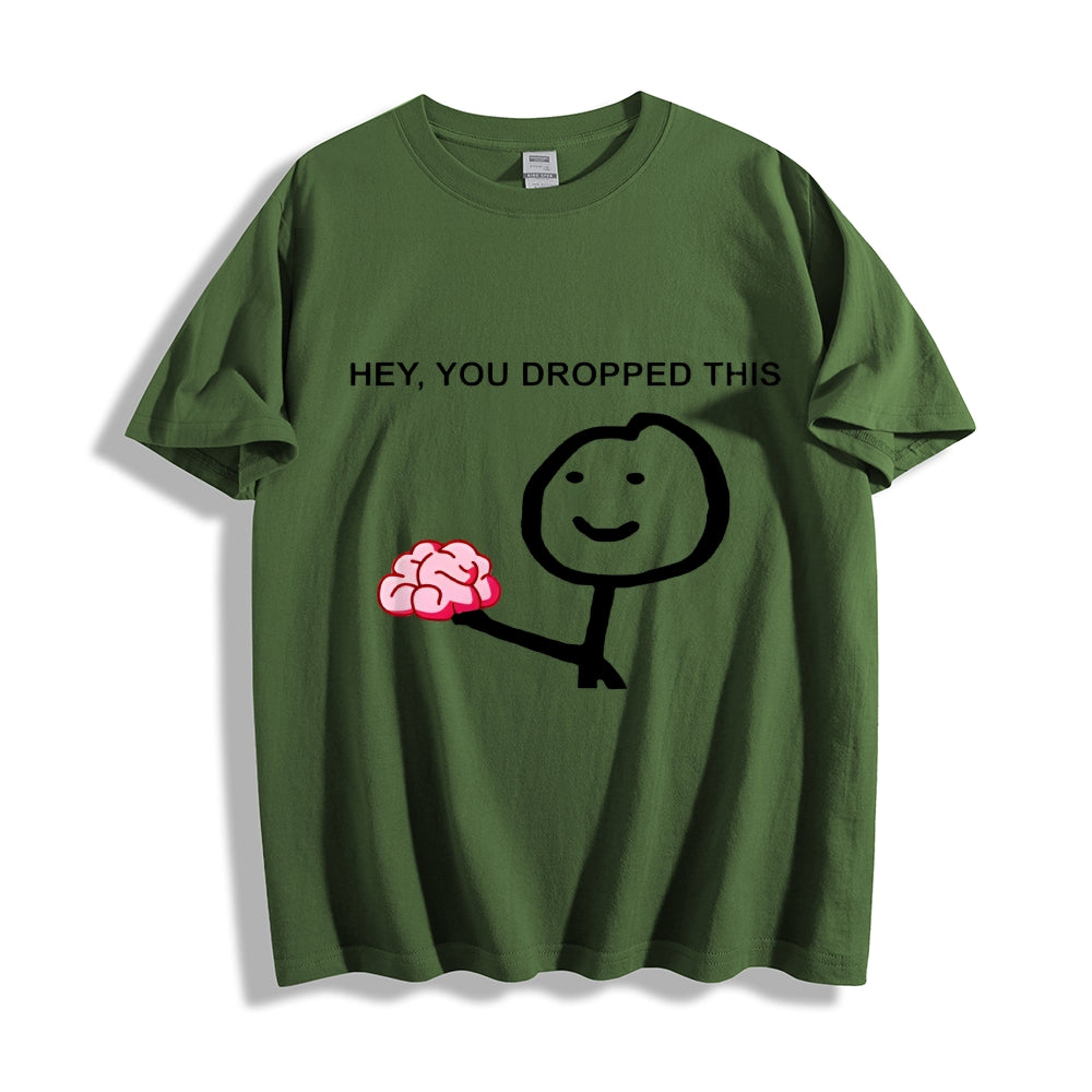 Unisex Spoof Print Casual Print Classic T-shirt