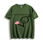 Unisex Spoof Print Casual Print Classic T-shirt