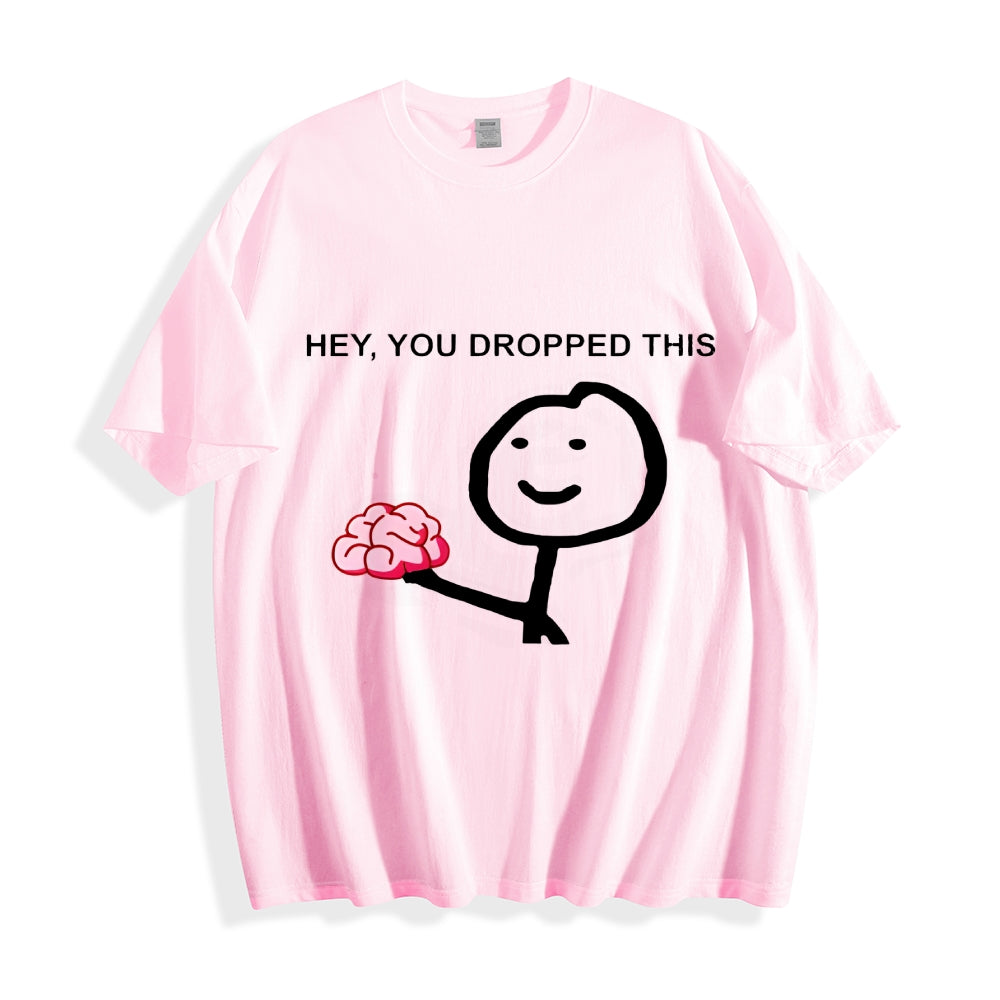 Unisex Spoof Print Casual Print Classic T-shirt