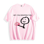 Unisex Spoof Print Casual Print Classic T-shirt