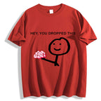 Unisex Spoof Print Casual Print Classic T-shirt