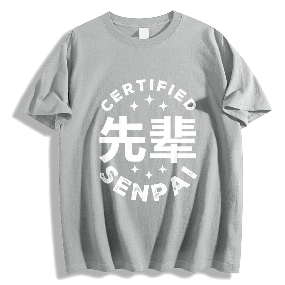Certified Senpai Japanese Style Classic Tee