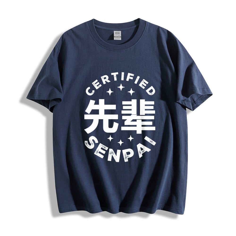 Certified Senpai Japanese Style Classic Tee