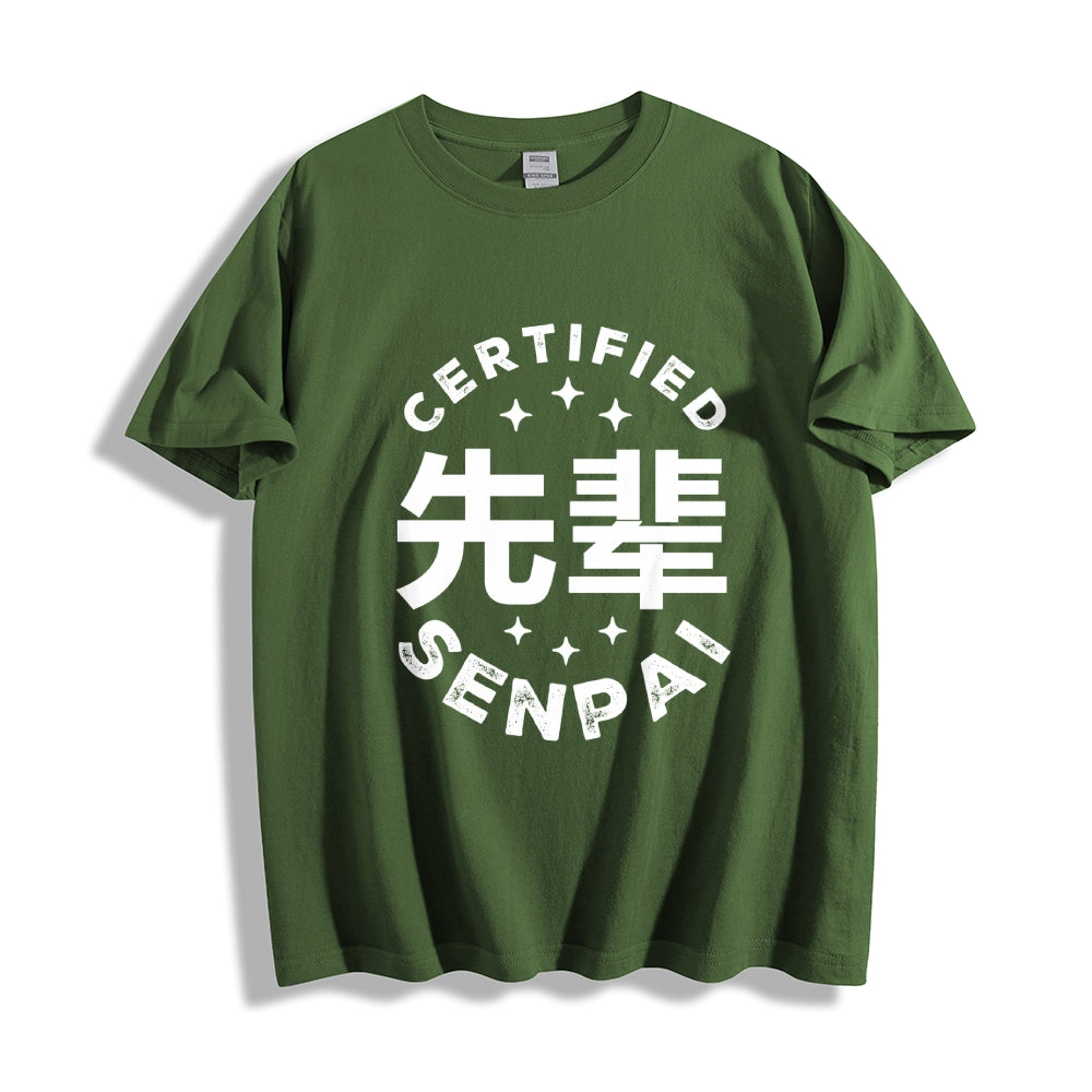 Certified Senpai Japanese Style Classic Tee