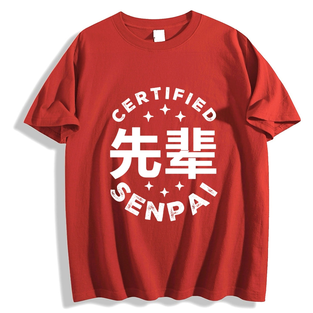 Certified Senpai Japanese Style Classic Tee