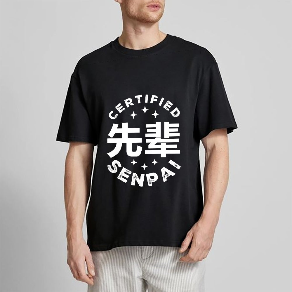Certified Senpai Japanese Style Classic Tee