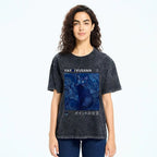 Yayoi Kusama Cat Vintage Vintage Washed T-shirt