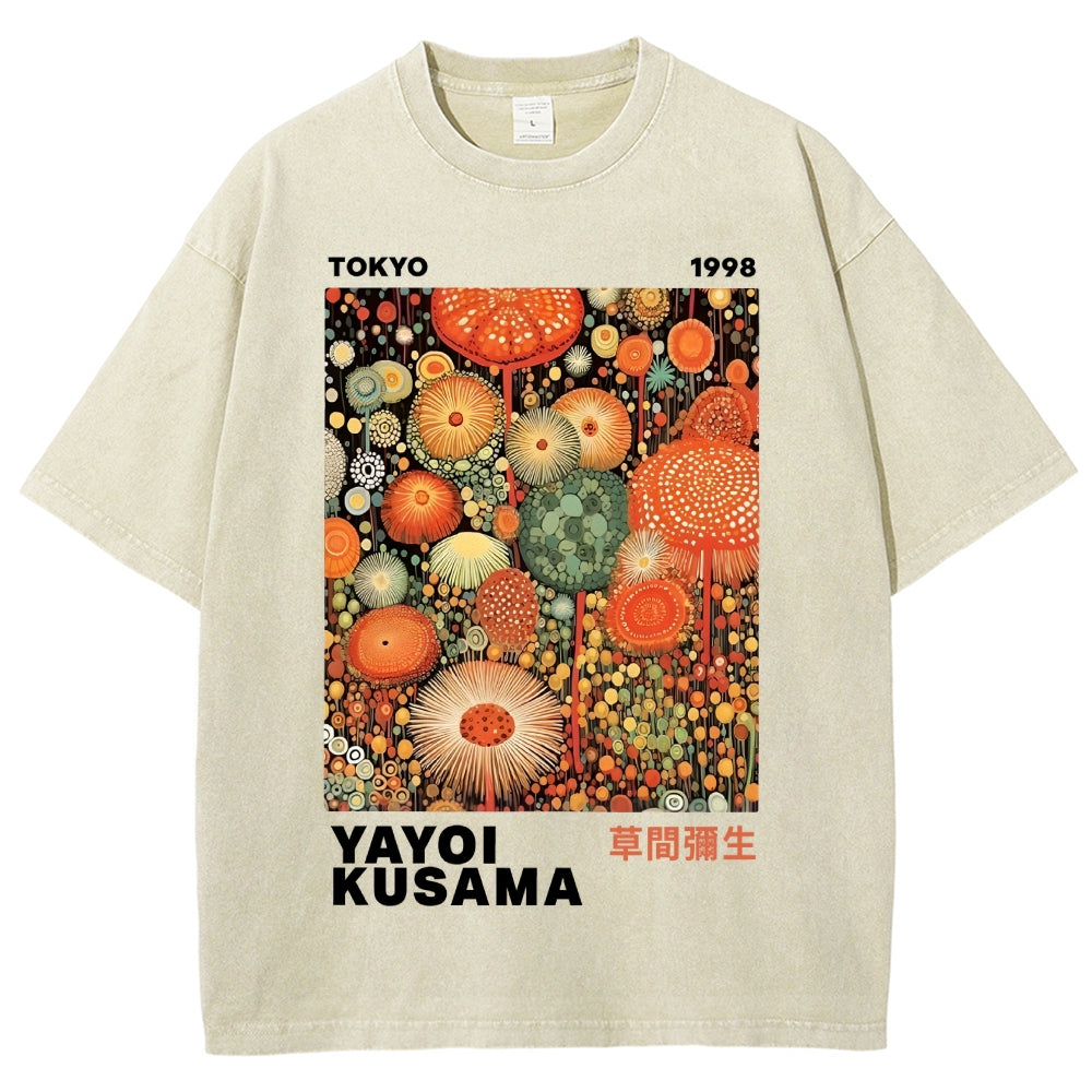 Yayoi Kusama Vintage Washed T-shirt