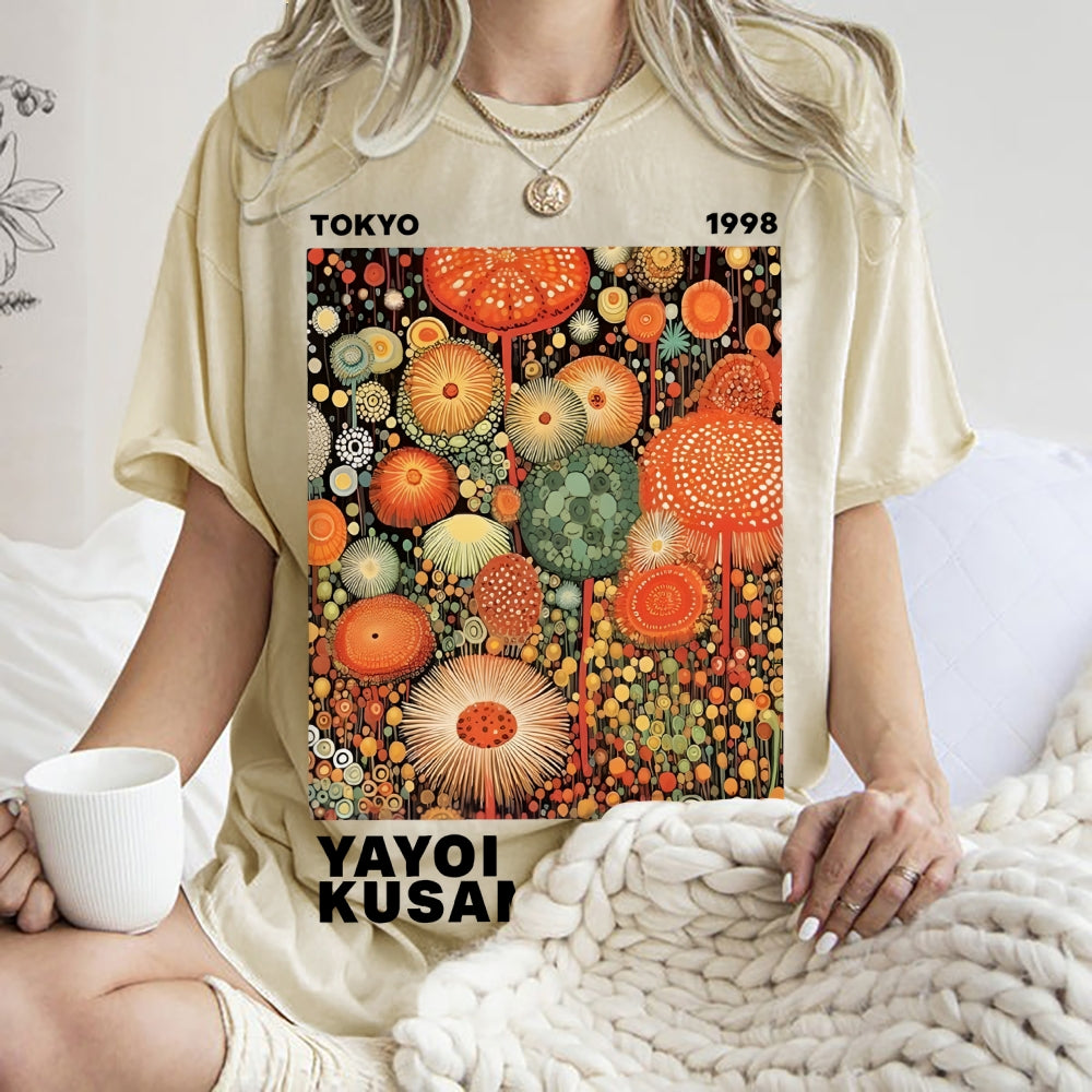 Yayoi Kusama Vintage Washed T-shirt