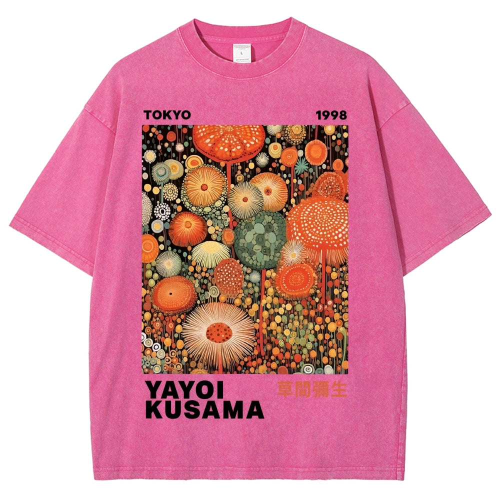 Yayoi Kusama Vintage Washed T-shirt