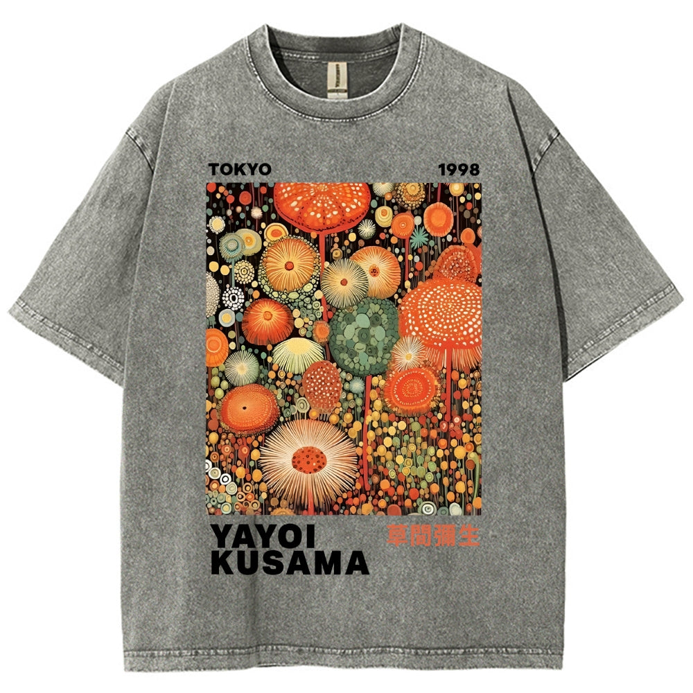 Yayoi Kusama Vintage Washed T-shirt