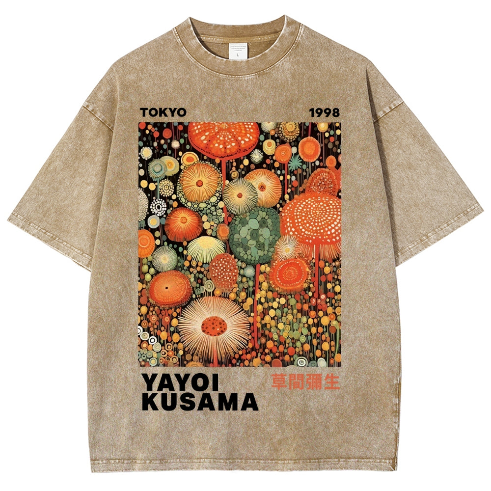 Yayoi Kusama Vintage Washed T-shirt