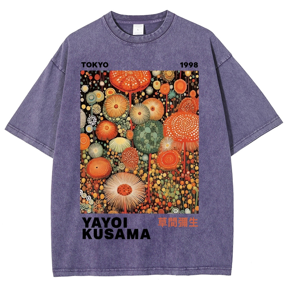 Yayoi Kusama Vintage Washed T-shirt