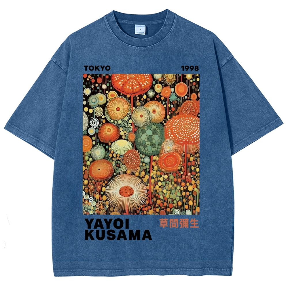 Yayoi Kusama Vintage Washed T-shirt