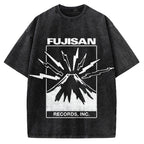 Fujisan Mountain Vintage Washed T-shirt