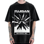Fujisan Mountain Vintage Washed T-shirt