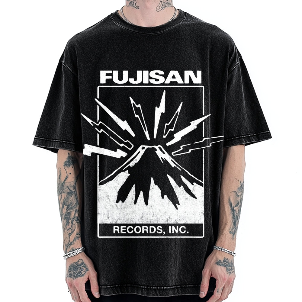 Fujisan Mountain Vintage Washed T-shirt