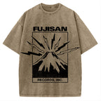 Fujisan Mountain Vintage Washed T-shirt