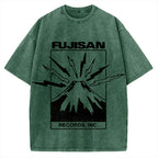 Fujisan Mountain Vintage Washed T-shirt