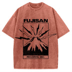 Fujisan Mountain Vintage Washed T-shirt