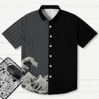 Half Of The Wave Button-up Shirt