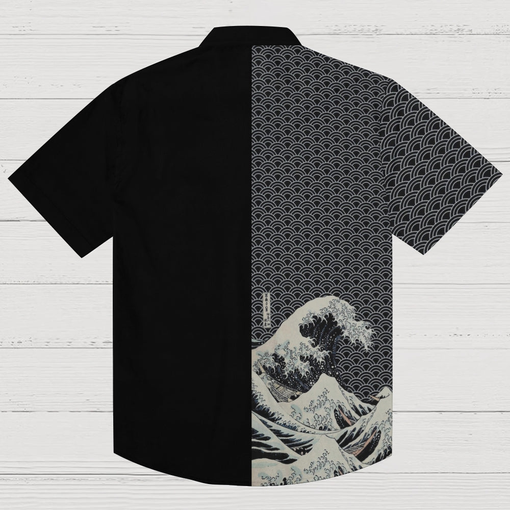 Half Of The Wave Button-up Shirt