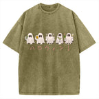 Drinking Ghost Vintage Washed T-shirt