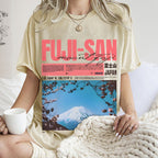 Mt Fuji Fuji-san Vintage Washed T-shirt
