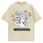 MEGOOSA Vintage Washed T-shirt