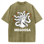 MEGOOSA Vintage Washed T-shirt