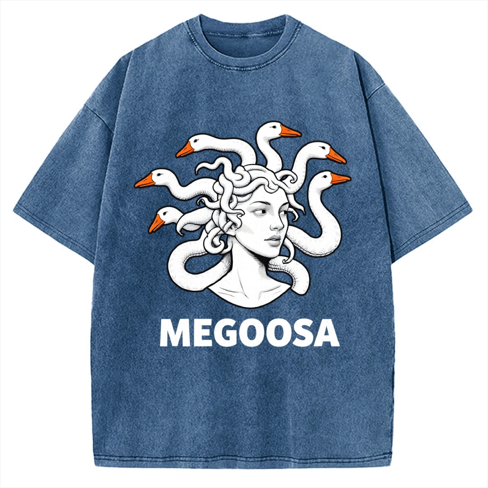 MEGOOSA Vintage Washed T-shirt