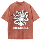 MEGOOSA Vintage Washed T-shirt