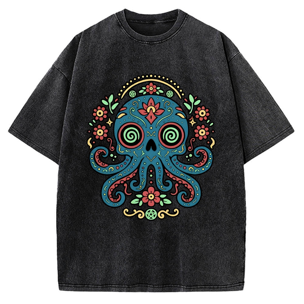 Sugar Cthulhu Vintage Washed T-shirt