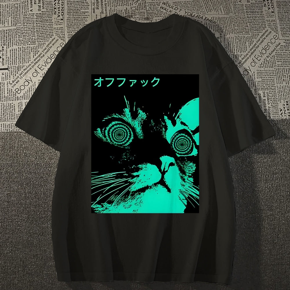 Cat Japanese Style Classic Tee