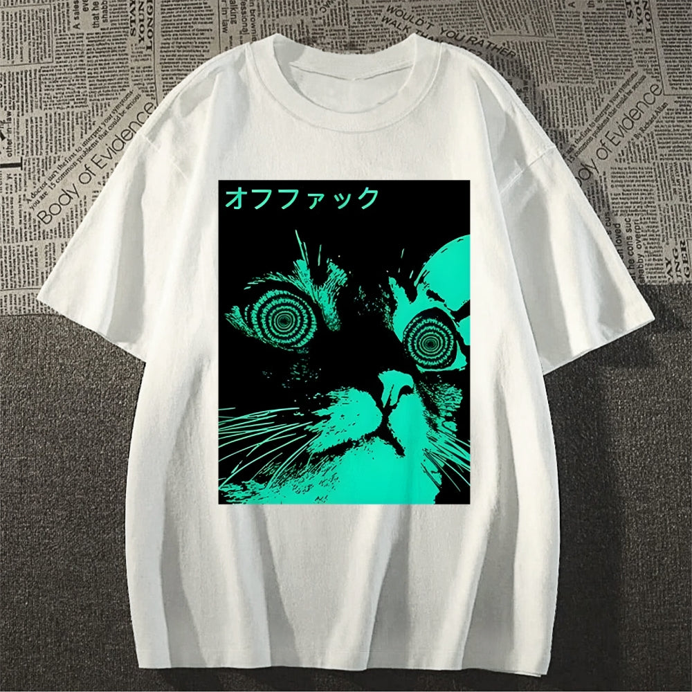 Cat Japanese Style Classic Tee