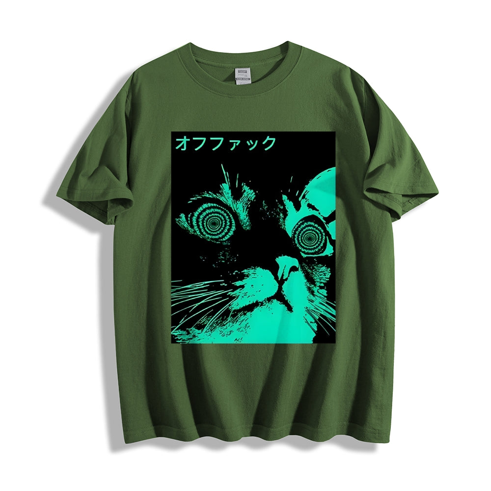 Cat Japanese Style Classic Tee