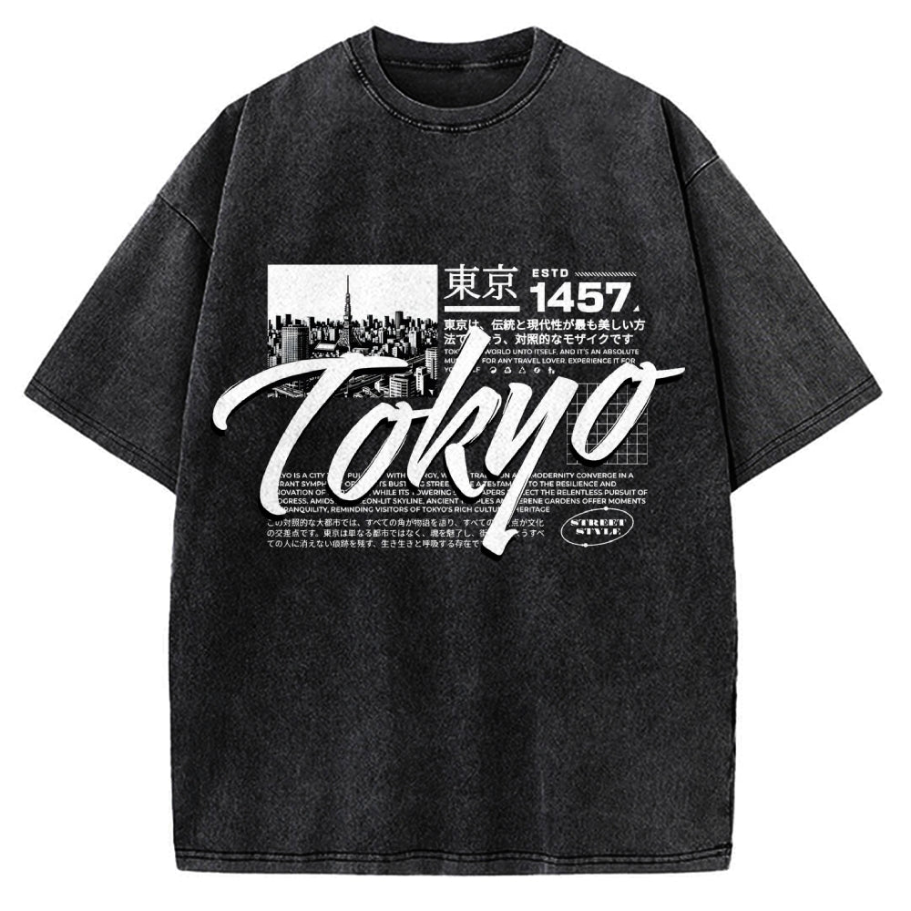Tokyo Vintage Washed T-shirt