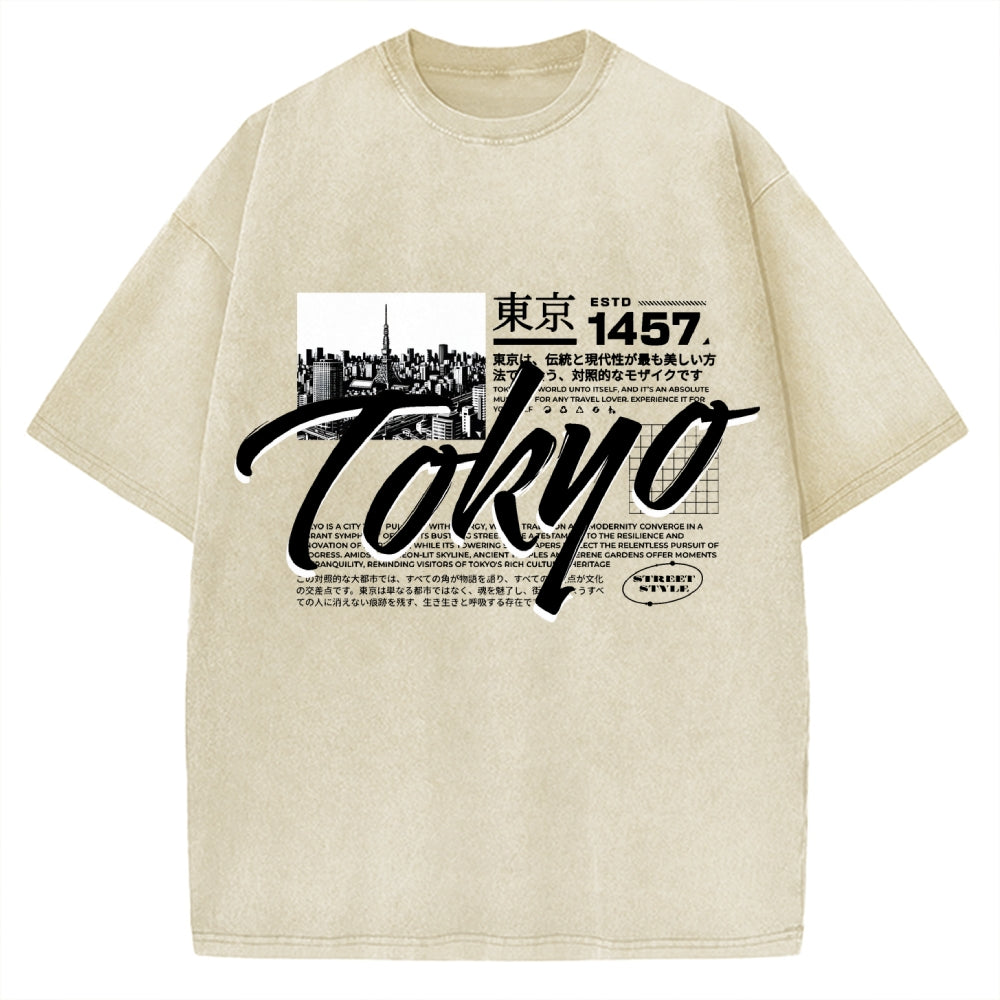 Tokyo Vintage Washed T-shirt