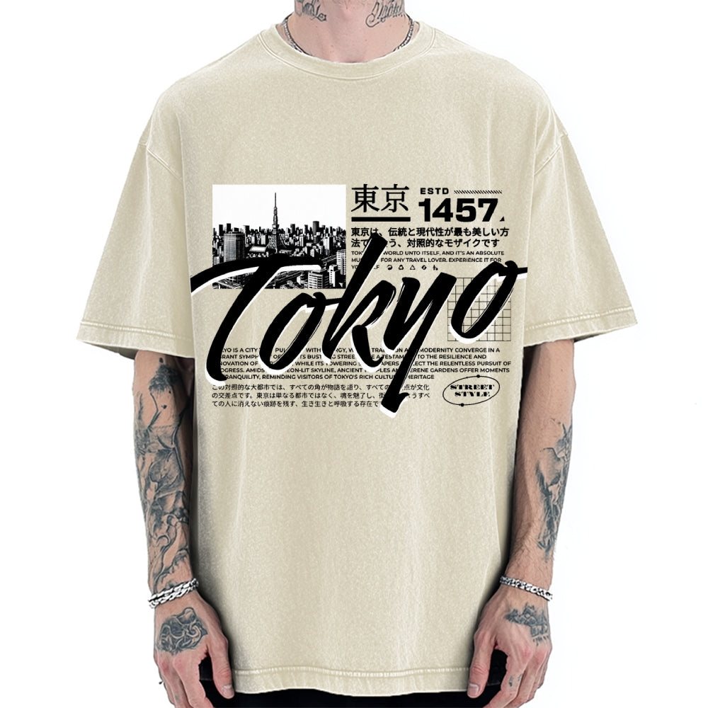 Tokyo Vintage Washed T-shirt