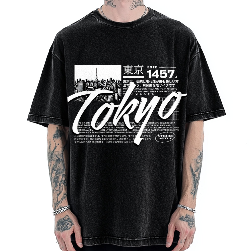 Tokyo Vintage Washed T-shirt