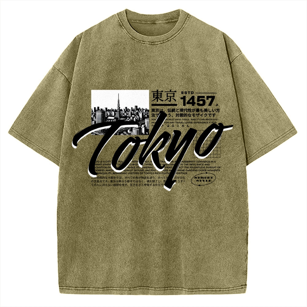 Tokyo Vintage Washed T-shirt