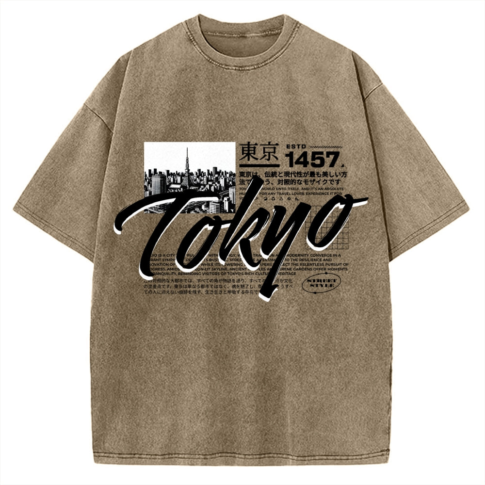 Tokyo Vintage Washed T-shirt