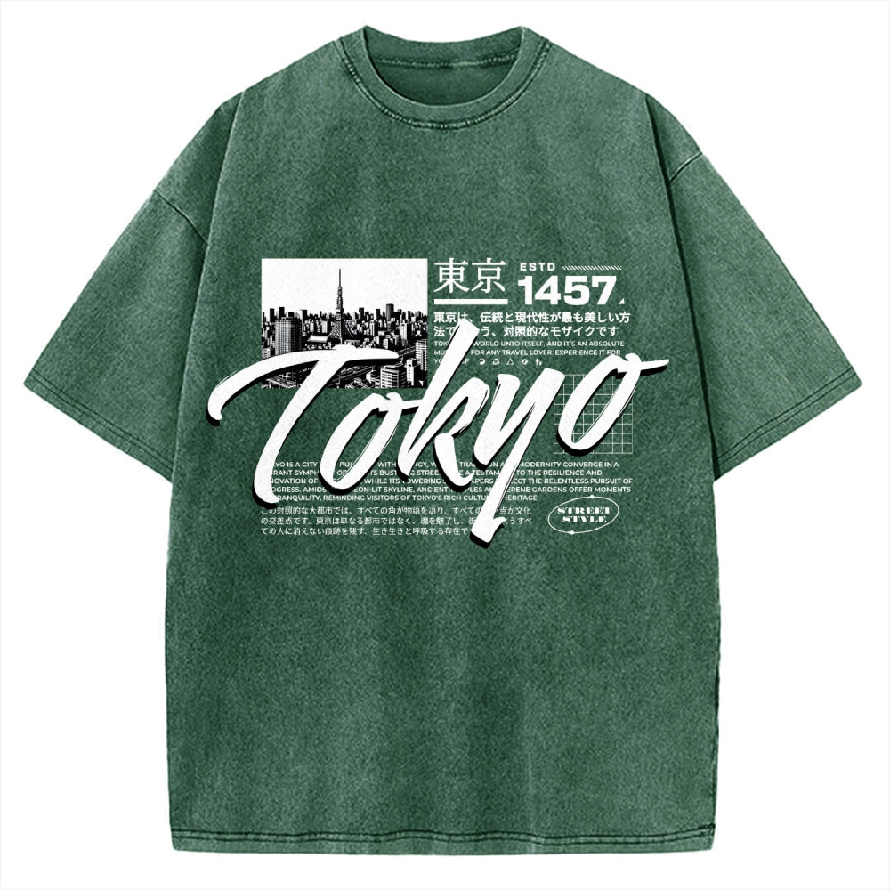 Tokyo Vintage Washed T-shirt