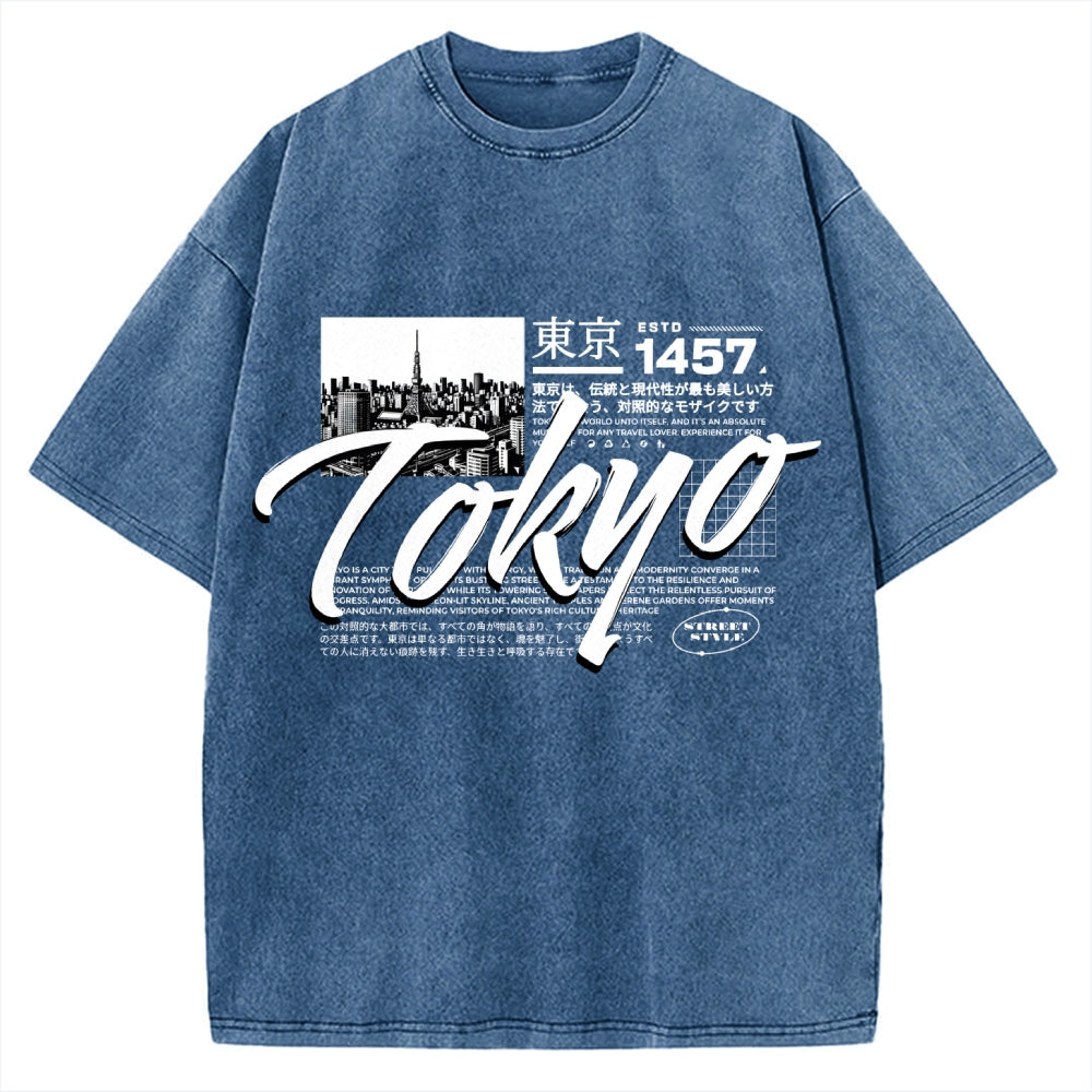 Tokyo Vintage Washed T-shirt