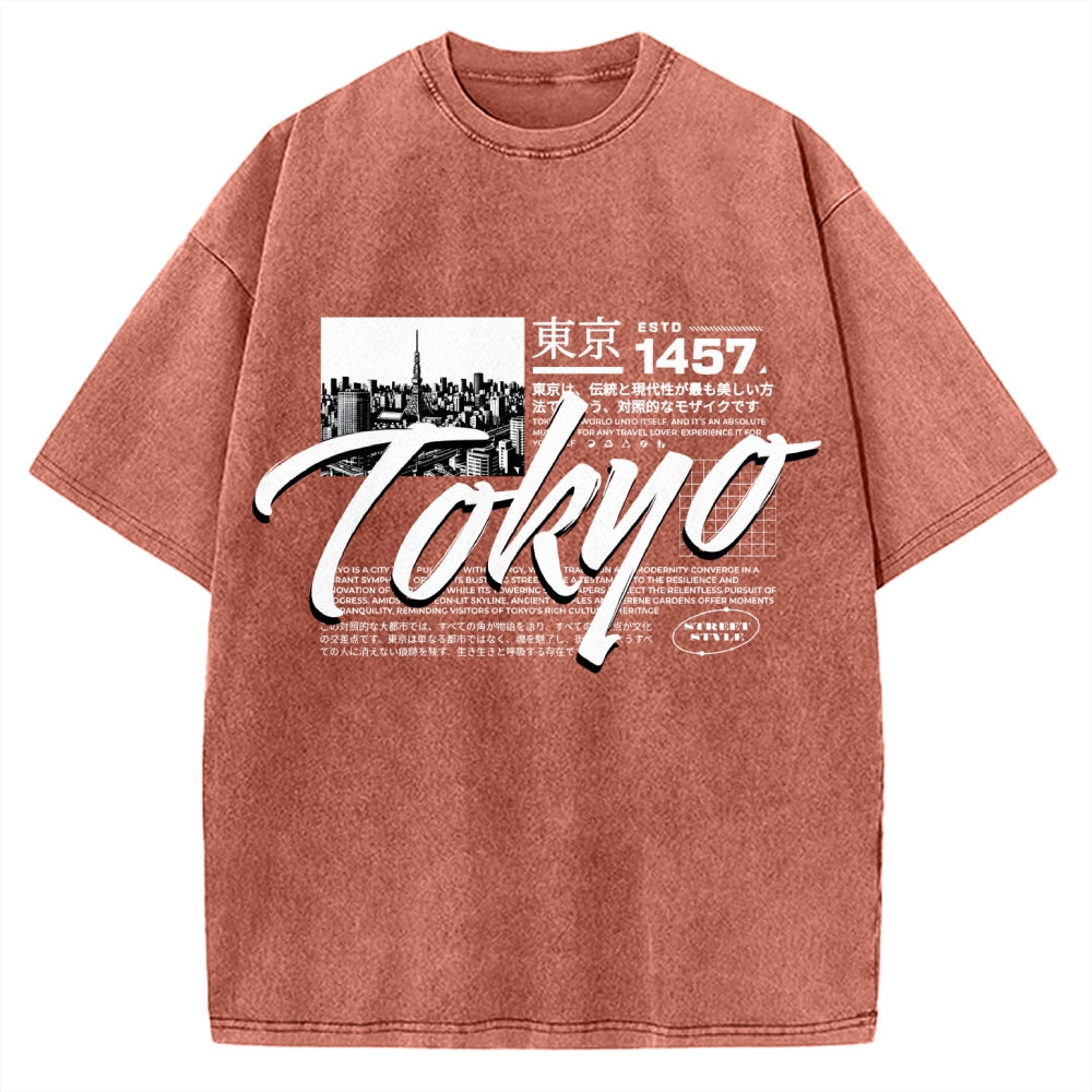 Tokyo Vintage Washed T-shirt